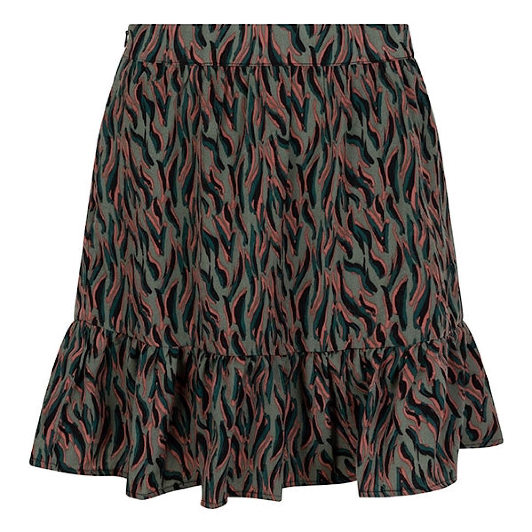 Lofty Manner Skirt Natalia koi carper print