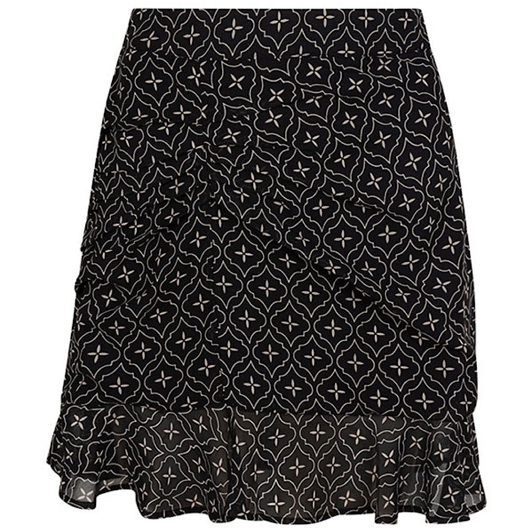 Lofty Manner Skirt Rylie black white